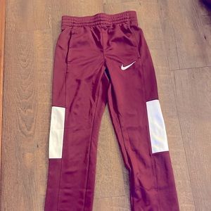 Nike maroon pants brand new